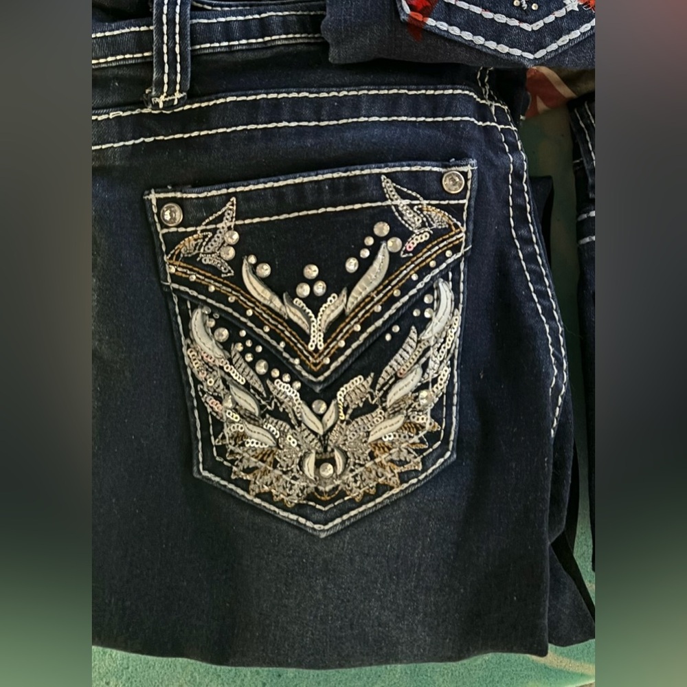 Boot cut jeans